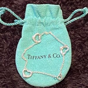 Tiffany & Co. Elsa Perreti Open Heart Bracelet